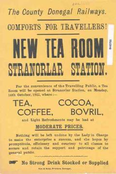 Stranorlar Tea Room Railway